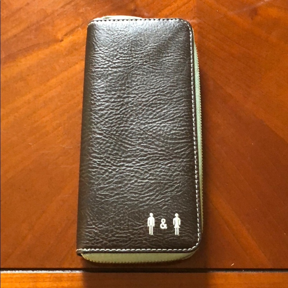 🆕 Brown Pebbled Wallet